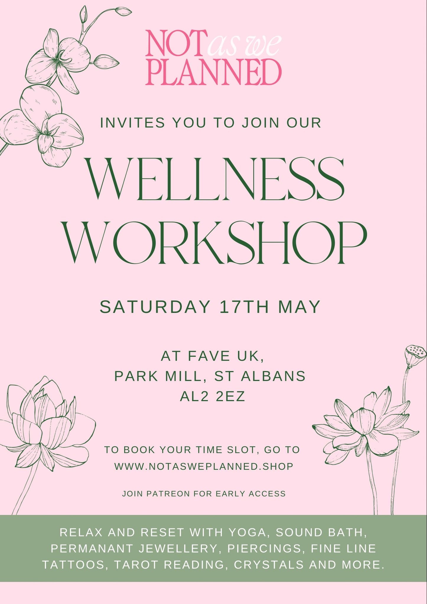 Wellness Evening Session 5-7pm